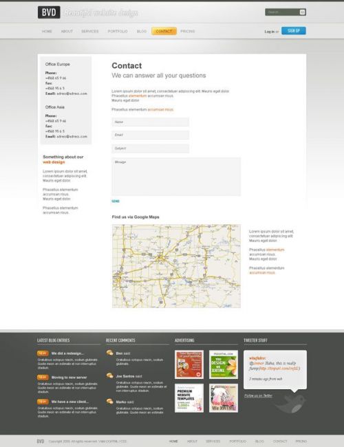 آموزش طراحی سایت در فتوشاپ